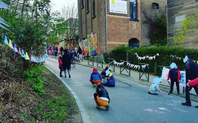 Première rue scolaire à Forest