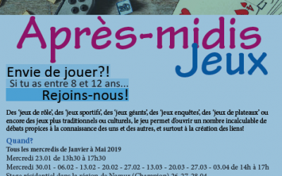 Se rencontrer, apprendre et partager grâce au jeu (LAB31)